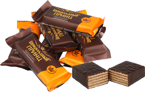 

Конфеты вафельные Славянка Шоколадный принц вес