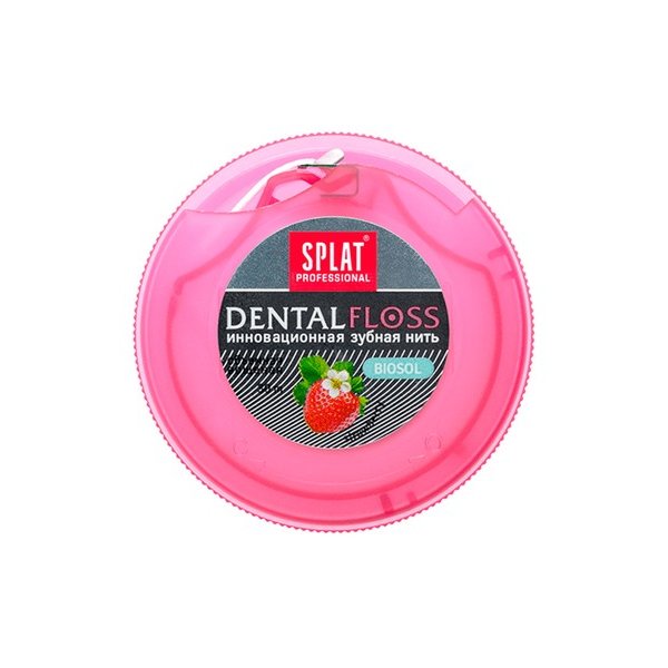 

Зубная нить Splat Professional Dentalfloss клубника 30 м