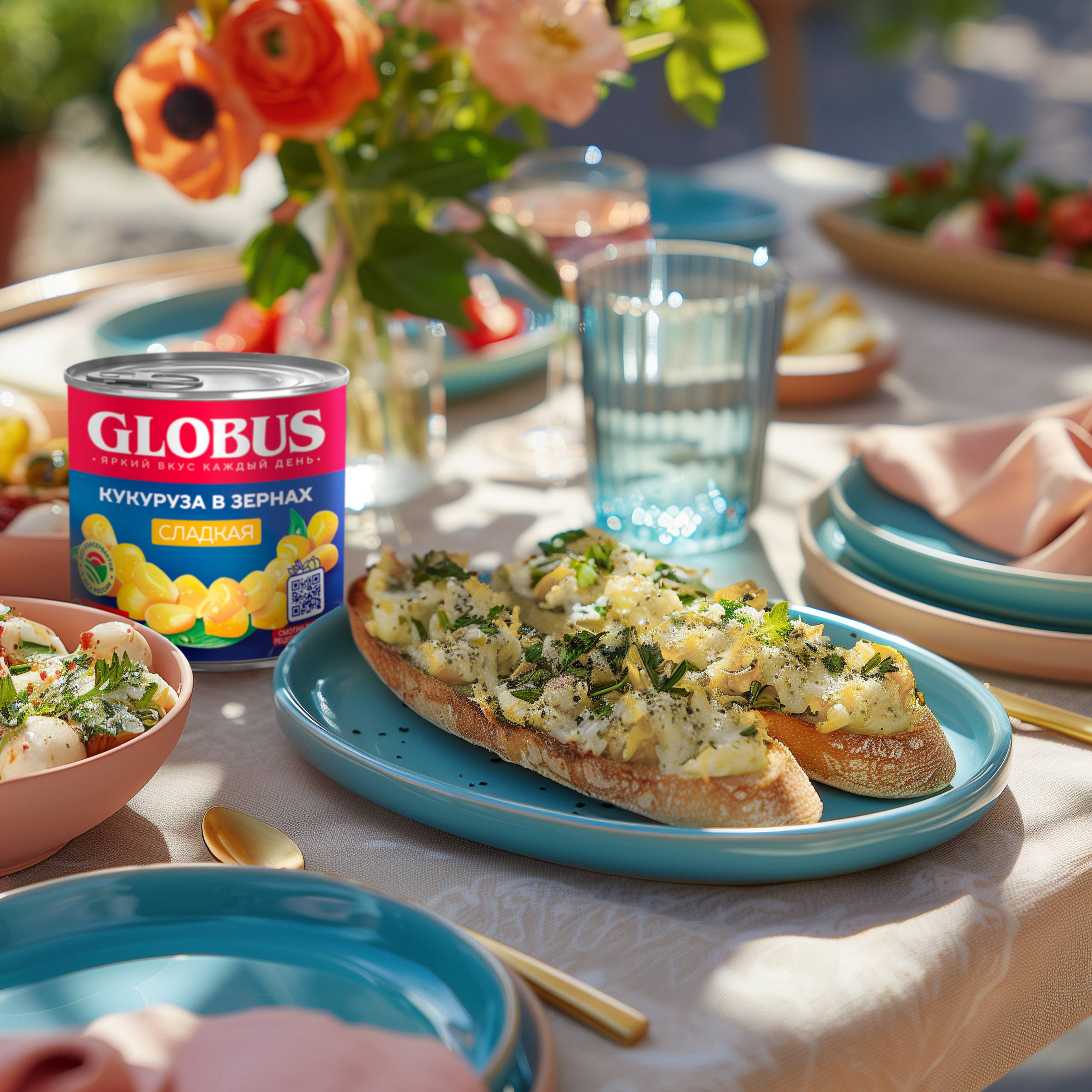 

Кукуруза Globus консервированная 340 г