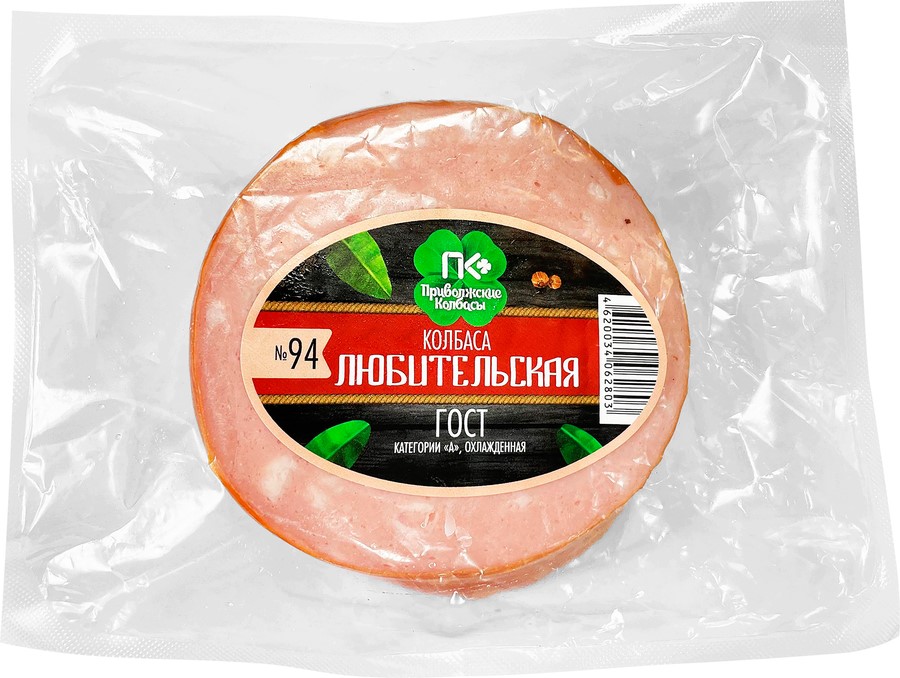 

Колбаса вареная Приволжские колбасы Любительская весовая