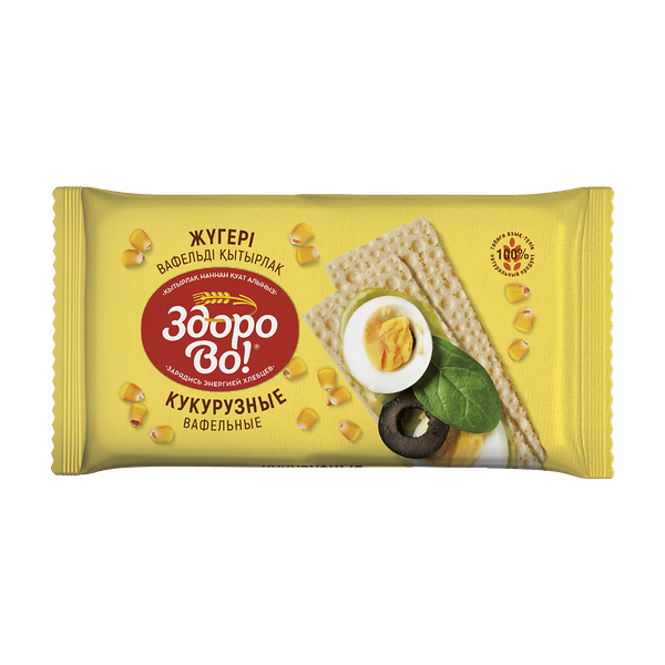 Хлебцы Здорово! вафельные кукурузные 70 г
