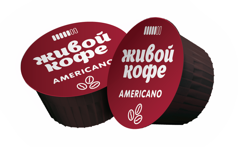 

Капсульный Живой Кофе Americano 12 капсул для систем Dolce Gusto 96 г