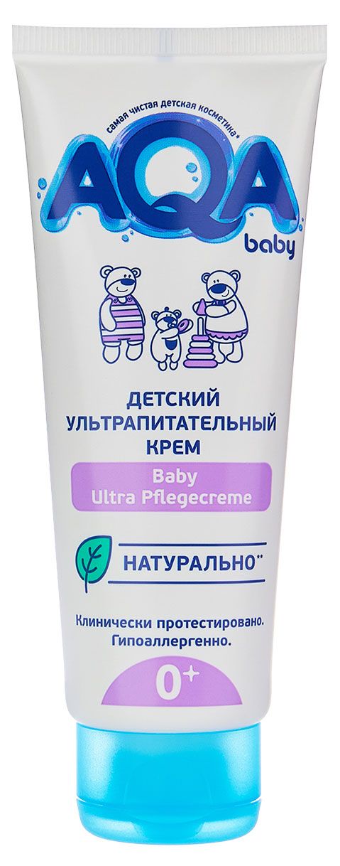 

Детский крем ультрапитательный Aqa Baby 0+, 75 мл