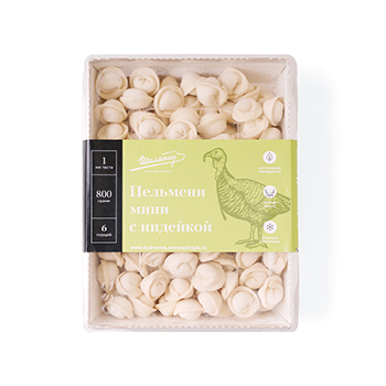 

Пельмени мини Шаляпин с индейкой 800 г