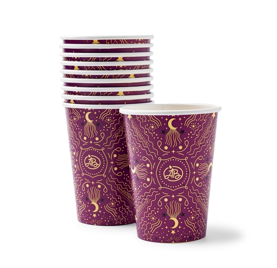 

Стаканы одноразовые «Азбука вкуса» классическая коллекция 0.3 л, упк. 10 шт., фиолетовые, Россия