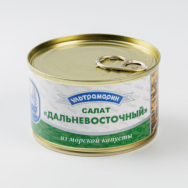 Салат Ультрамарин Дальневосточный из морской капусты 220 г