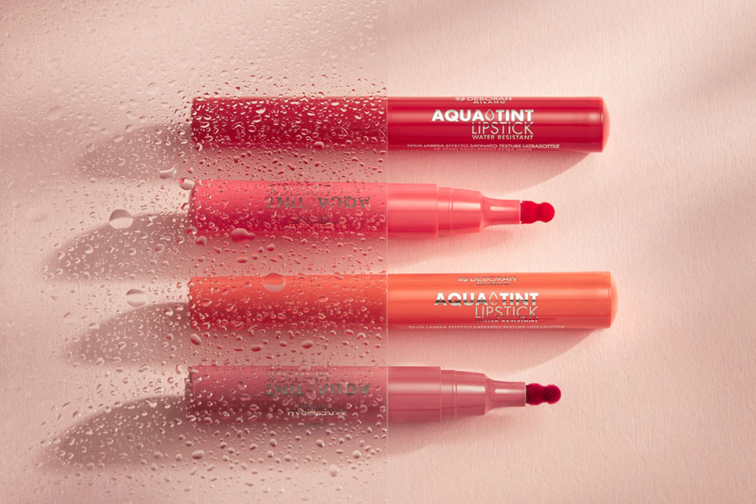 

Тинт для губ Deborah Milano Aqua tint lipstick 02 Роза 2.5 г