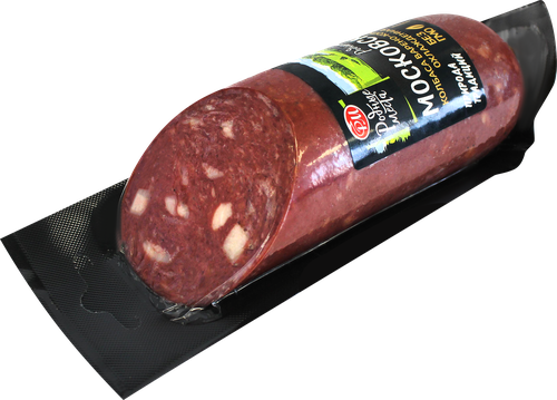 

Колбаса варено-копченая Родные места Московская 330 г