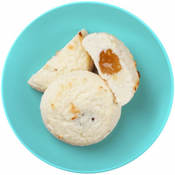 Сырнички с грушей и персиком Зелёная Линия 120 г