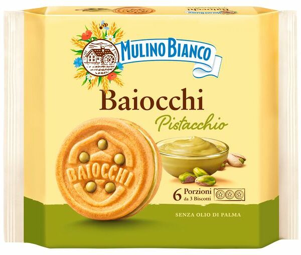 Печенье Mulino Bianco с фисташкой 168 г