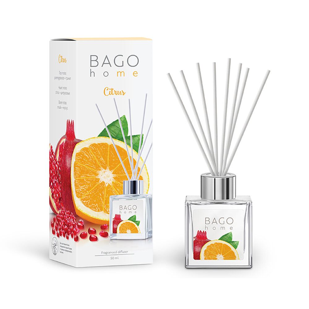 

Ароматический диффузор Bago home Citrus 50 мл
