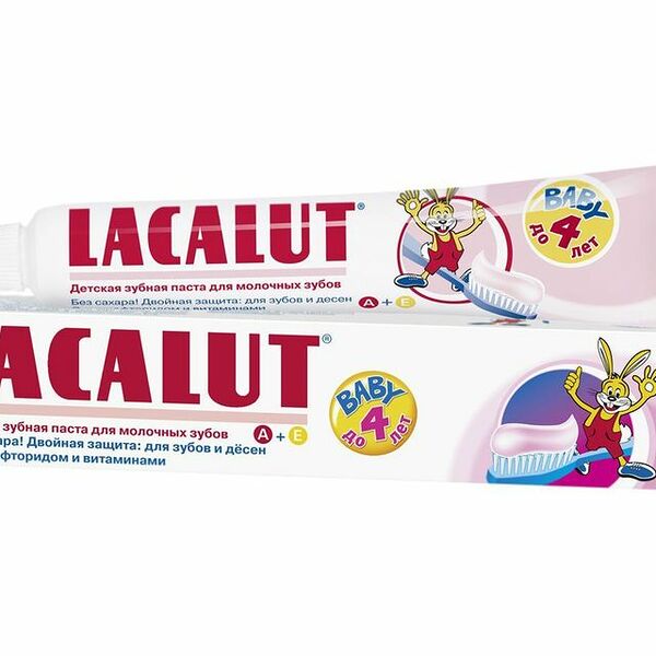 Зубная паста Lacalut Baby детская до 4 лет 50 мл