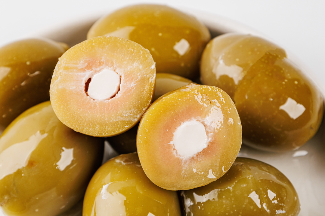 

Оливки фаршированные сливочным сыром, 200 г