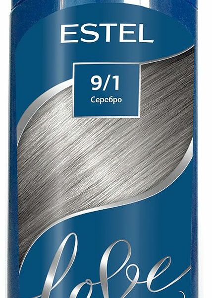 Бальзам оттеночный для волос Estel Love ton оттенок 9/1 Серебро
