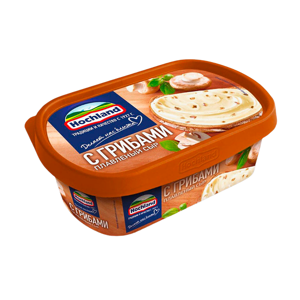 Сыр Hochland плавленый с грибами 200 г