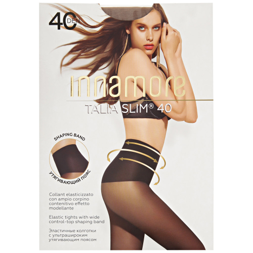 

Колготки женские Innamore Talia Slim miele размер 3 40 den, 80 г