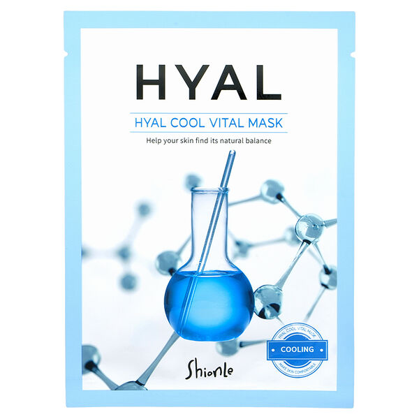 Маска для лица Shionle Vital охлаждающая с гиалуроновой кислотой 23 мл