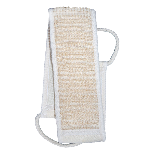 Мочалка Beauty Format крапива и хлопок,пояс,30х15х3 см