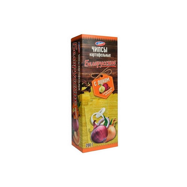 Чипсы Белорусские картофельные с луком 200г