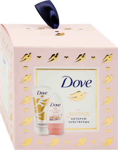 

Набор подарочный Дав С любовью для вас антиперспирант и крем для рук 2 шт. х 50 мл