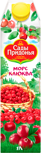 

Морс Сады Придонья Клюква 1 л