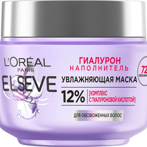 Маска для волос L'Oreal Paris Elseve Гиалурон увлажняющая для обезвоженных и тонких волос 300 мл