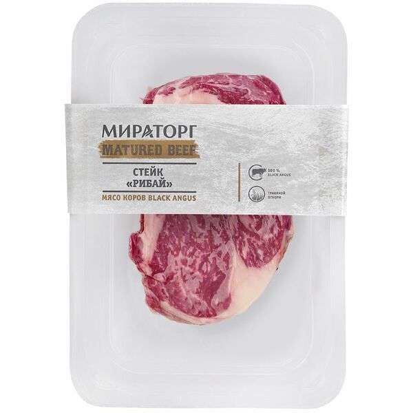 Стейк говяжий Мираторг Matured Beef Рибай, 330 г