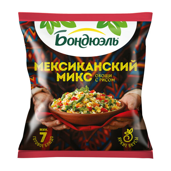 Мексиканская смесь Бондюэль, замороженная, 400 г