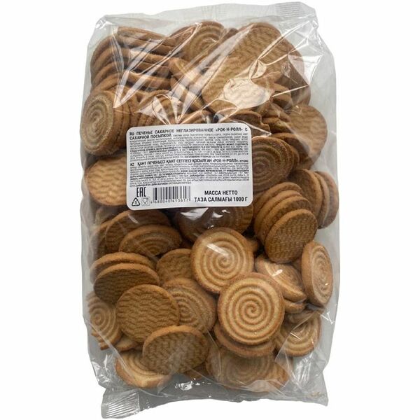 Печенье Сладонеж Рок-Н-Ролл с сахарной посыпкой 1кг