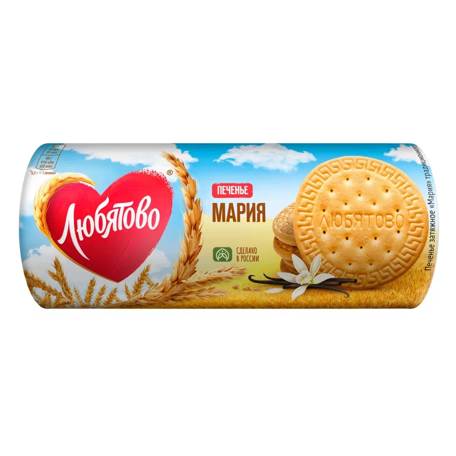 

Печенье затяжное Любятово Мария Традиционное 156 г