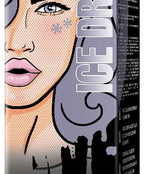 Краска для волос Bad Girl Ice Dragon серый 150 мл