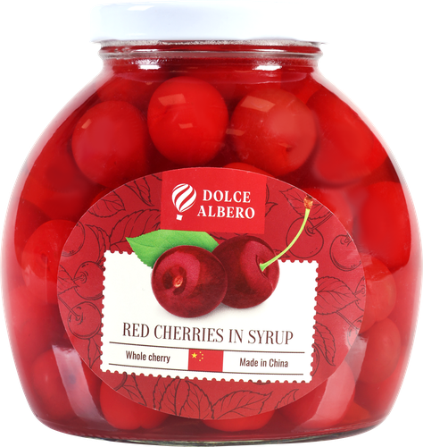 

Вишня красная Dolce Albero консервированная в сиропе с косточкой 530 г