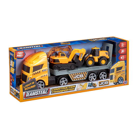

Игровой набор для детей HTI (JCB) Строительный автоперевозчик JCB с машинками, Китай