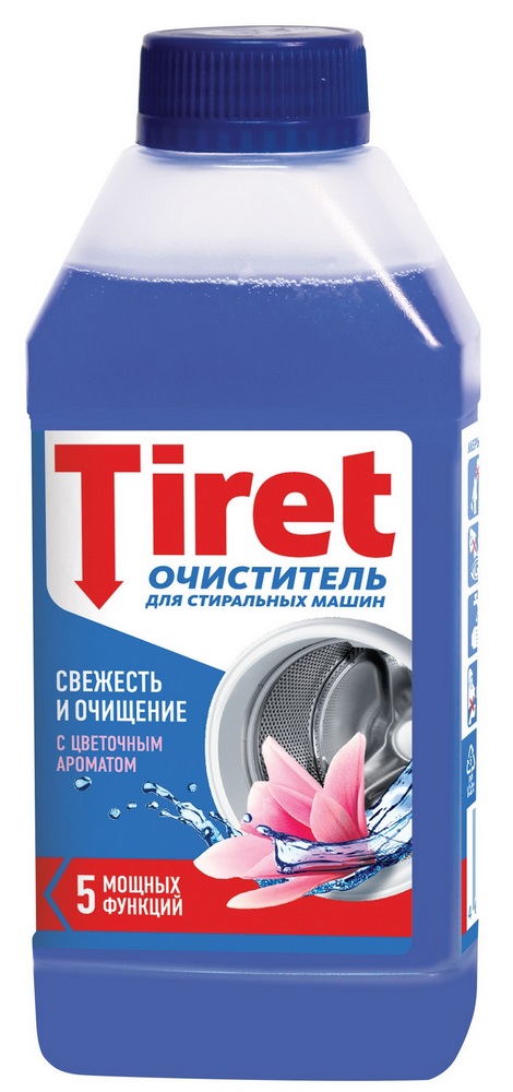 

Очиститель для стиральных машин Tiret комплексное очищение 250 мл