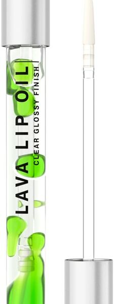 Масло для губ двухфазное увлажняющее Influence Beauty Lava Lip Oil т.04 Прозрачный салатовый 6 мл