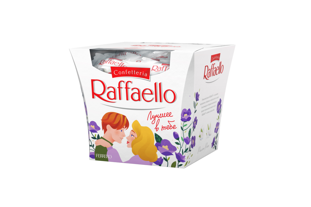 

Конфеты Raffaello с цельным миндальным орехом в кокосовой обсыпке, 150 г