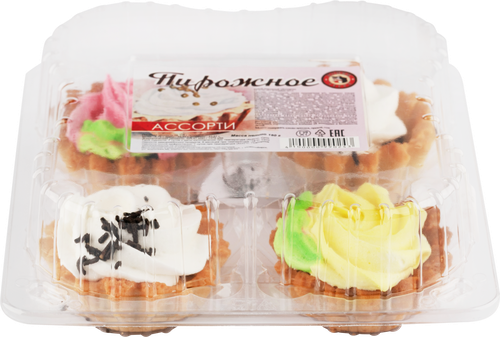 

Набор пирожных Конфи-Терра Корзиночка ассорти, 180 г