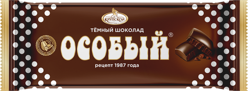 

Шоколад темный Фабрика имени Крупской Особый 200 г
