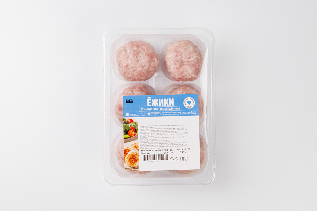 

Ежики из индейки