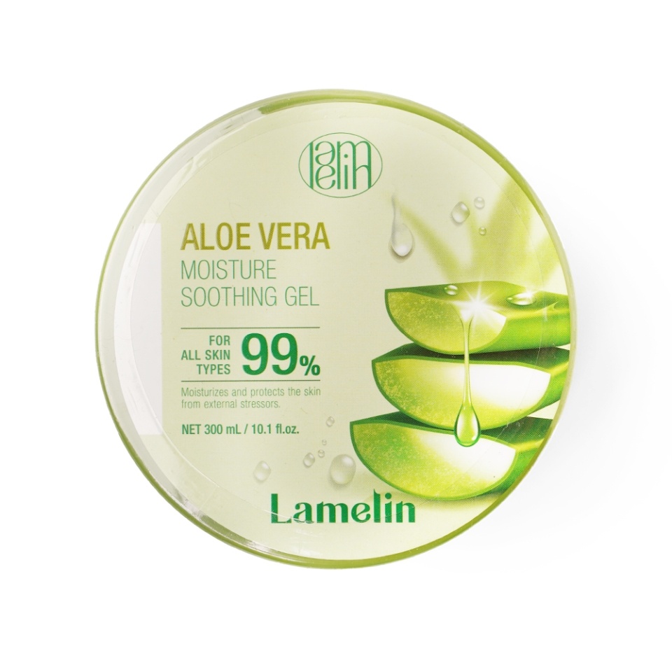 

Гель для лица и тела Lamelin успокаивающий алоэ вера, 300 мл