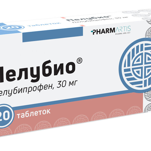 Пелубио таблетки 30 мг 20 шт