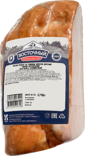 

Окорок копчено-вареный Восточный Деревенский категория А весовой
