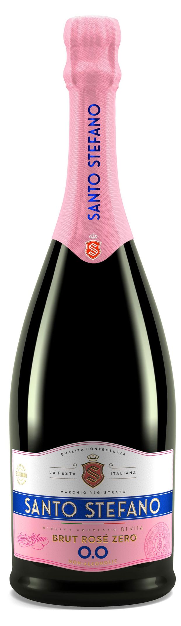

Напиток безалкогольный Santo Stefano Brut Rose Россия 750 мл
