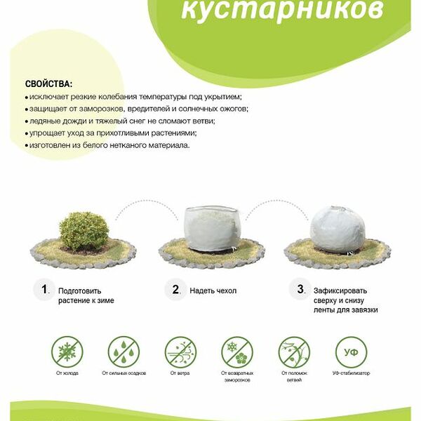 Чехол для кустарников Агротекс, 150 см