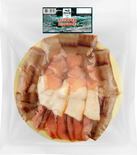

Ассорти Диаф рыбное холодного копчения 300 г