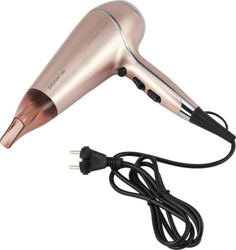 

Фен POLARIS Мощность 2500 Вт. Работает на 2-ом температурном режиме