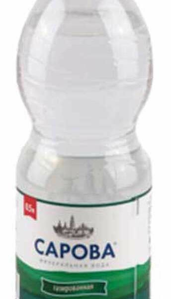 Вода минеральная Сарова газированная 500 мл