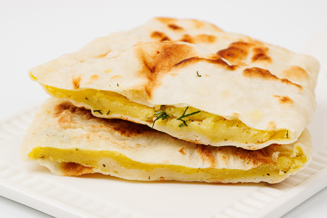 

Лепешки ВкусВилл Гёзлеме с картофелем и укропом постные 210 г