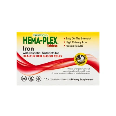 

NaturesPlus Hema-Plex Iron таблетки 10 шт.