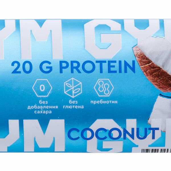 Батончик протеиновый ProteinRex Gym кокос 60 г